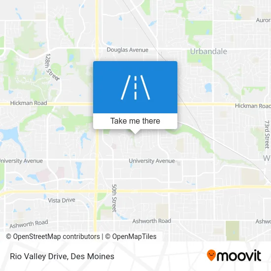 Rio Valley Drive map