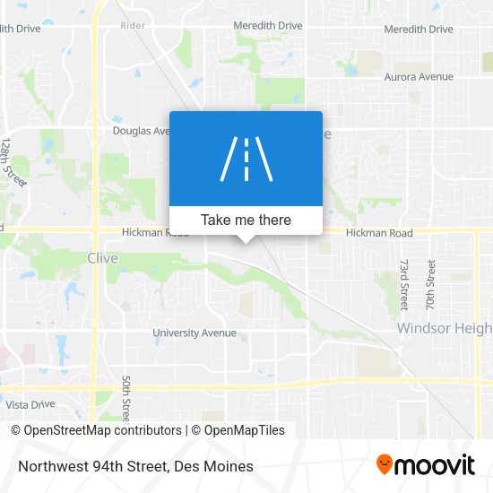 Mapa de Northwest 94th Street