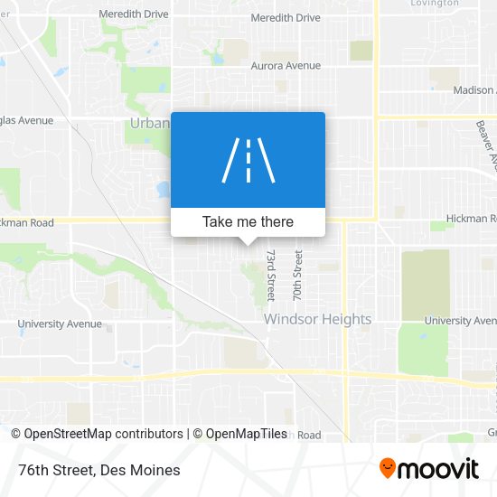 Mapa de 76th Street