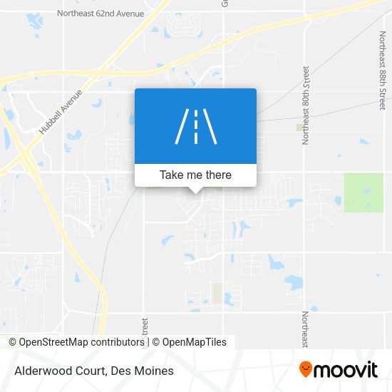 Mapa de Alderwood Court