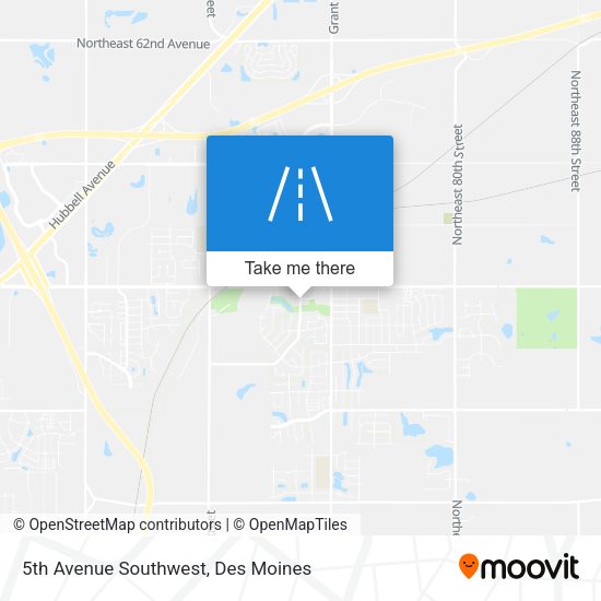 Mapa de 5th Avenue Southwest