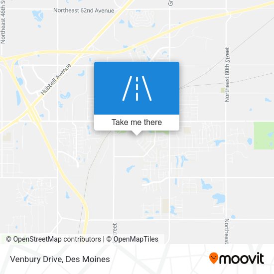 Mapa de Venbury Drive