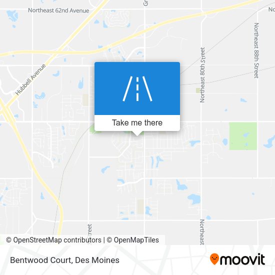 Bentwood Court map