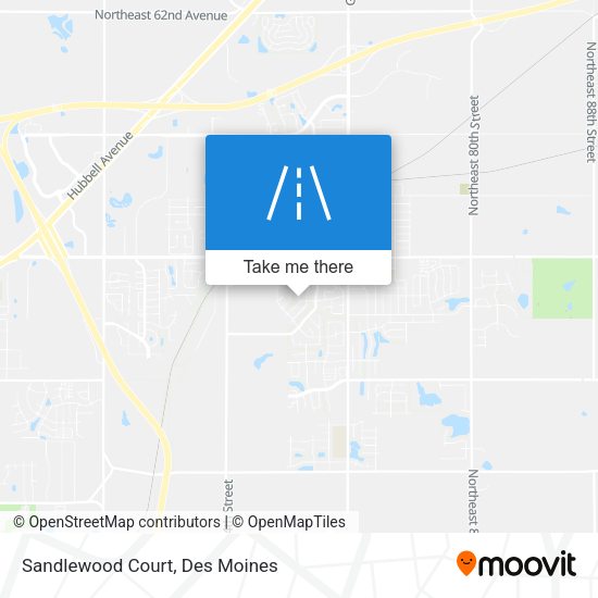 Sandlewood Court map