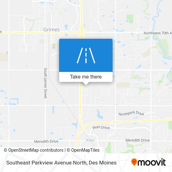 Mapa de Southeast Parkview Avenue North