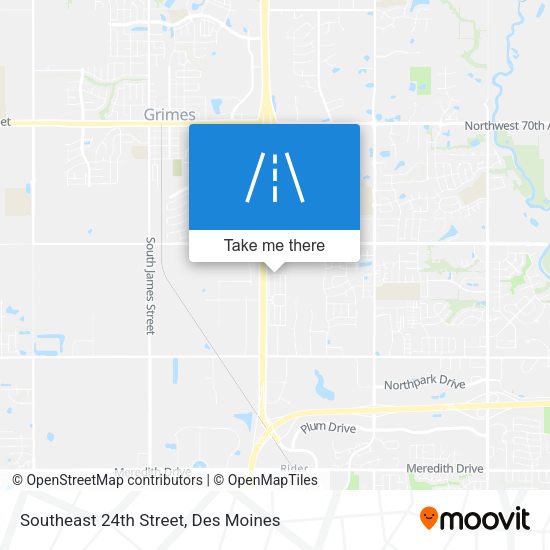 Mapa de Southeast 24th Street
