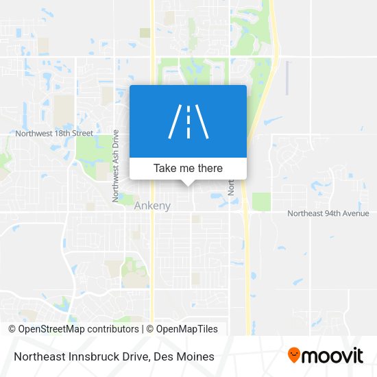 Northeast Innsbruck Drive map