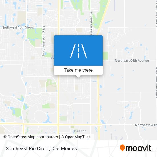 Southeast Rio Circle map