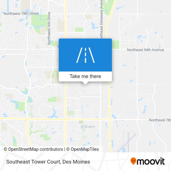 Mapa de Southeast Tower Court