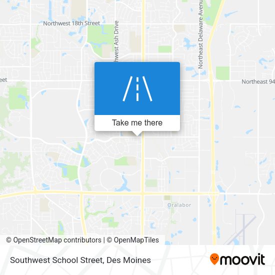 Mapa de Southwest School Street