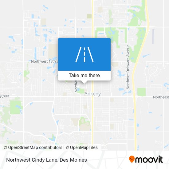 Mapa de Northwest Cindy Lane
