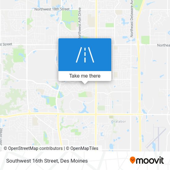 Mapa de Southwest 16th Street