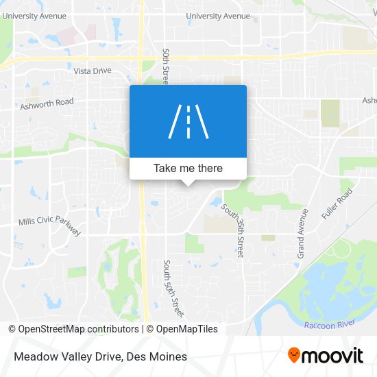 Meadow Valley Drive map