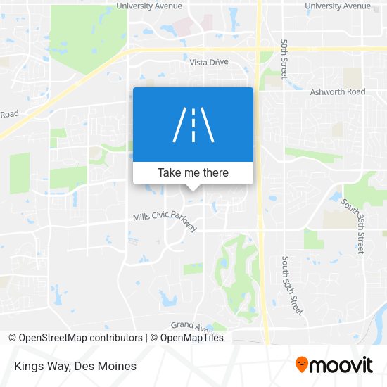 Mapa de Kings Way