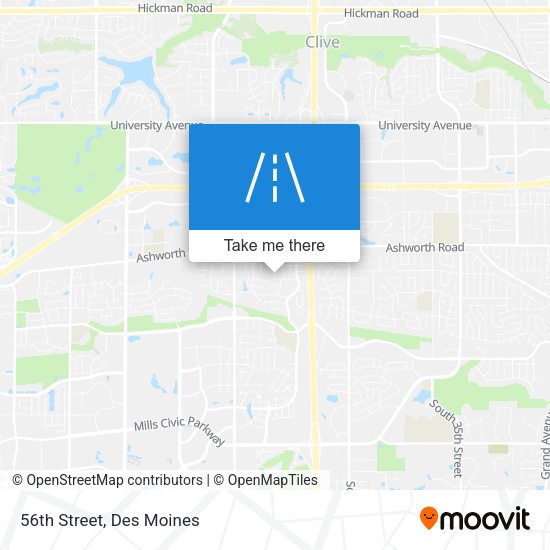 Mapa de 56th Street