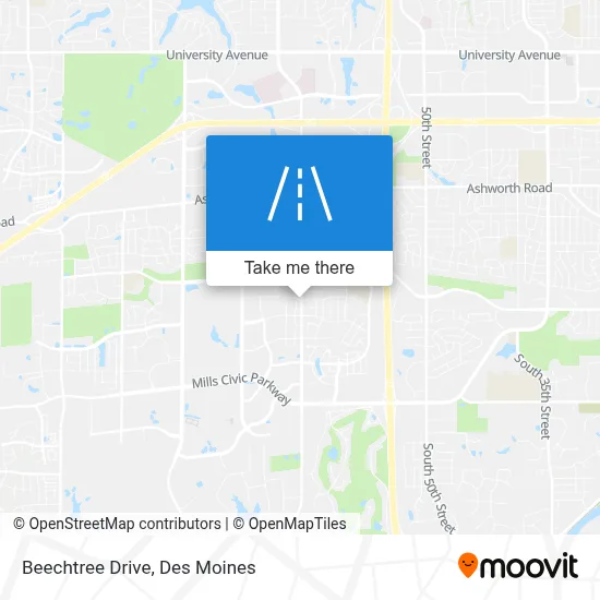 Beechtree Drive map