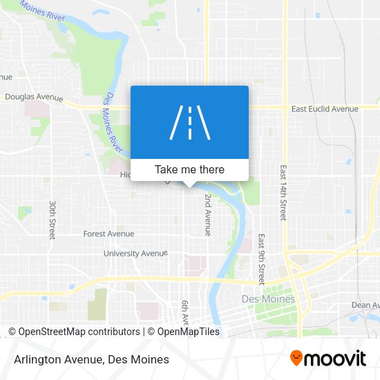Arlington Avenue map