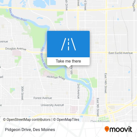 Mapa de Pidgeon Drive