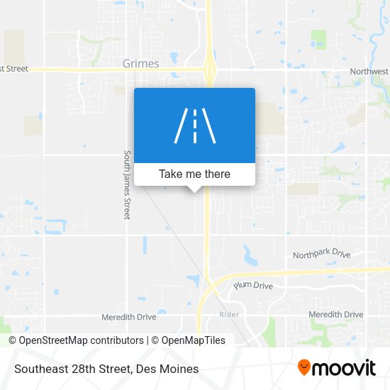 Mapa de Southeast 28th Street