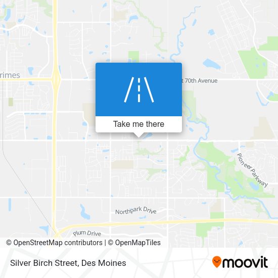 Mapa de Silver Birch Street