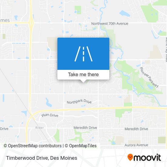 Timberwood Drive map