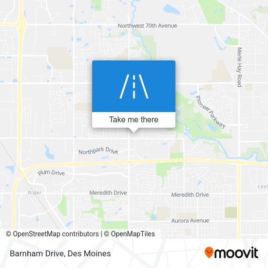 Mapa de Barnham Drive