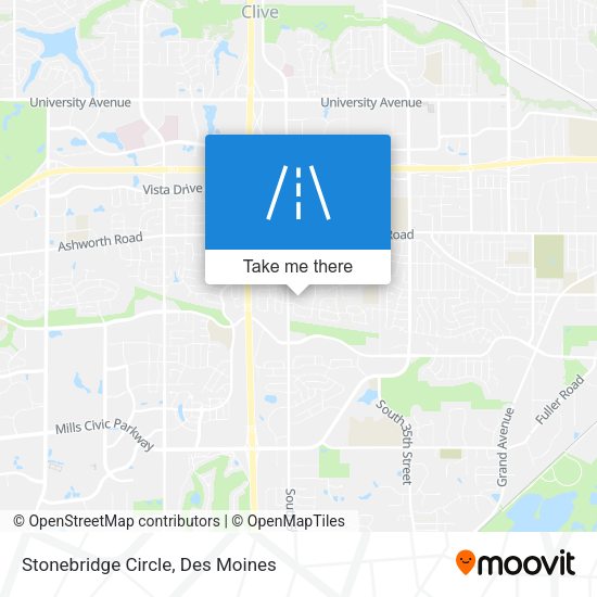 Mapa de Stonebridge Circle
