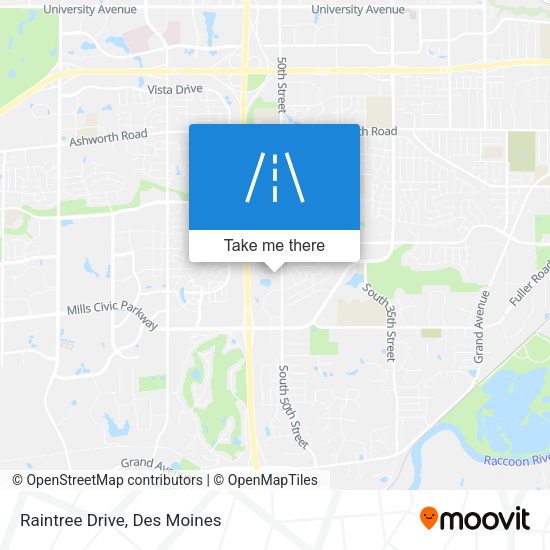 Mapa de Raintree Drive