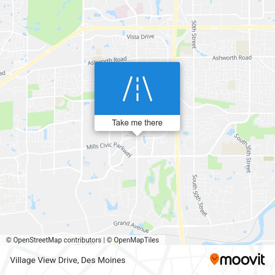 Village View Drive map