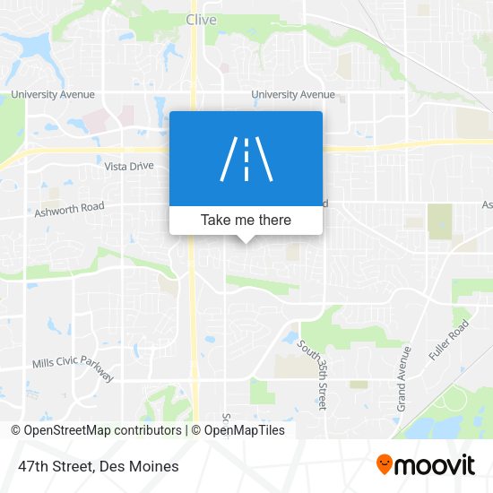 Mapa de 47th Street