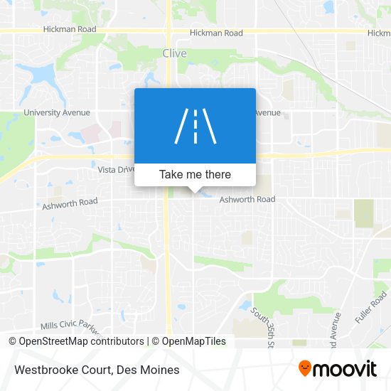 Westbrooke Court map