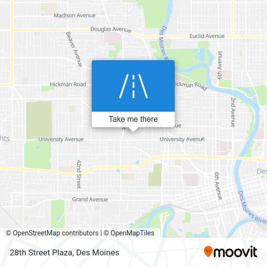 Mapa de 28th Street Plaza
