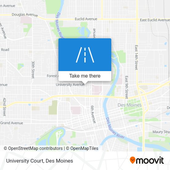 Mapa de University Court