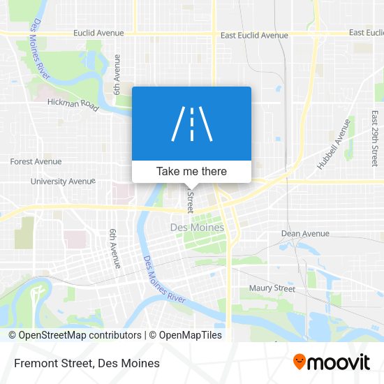 Mapa de Fremont Street