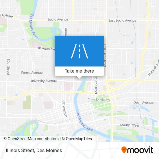 Mapa de Illinois Street