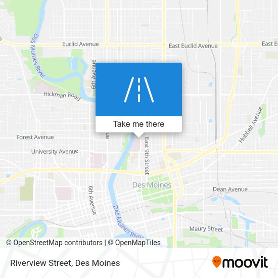 Mapa de Riverview Street