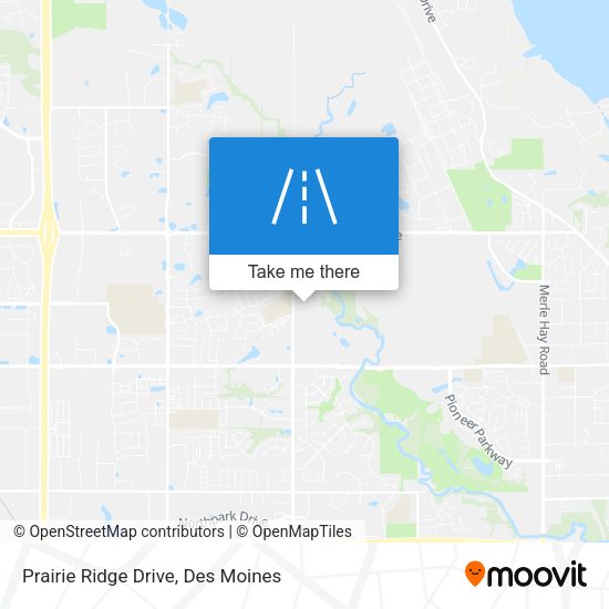 Prairie Ridge Drive map