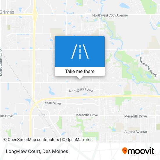 Mapa de Longview Court