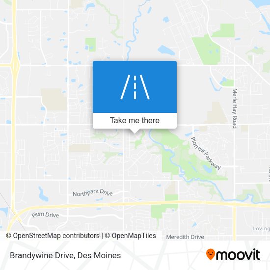 Brandywine Drive map