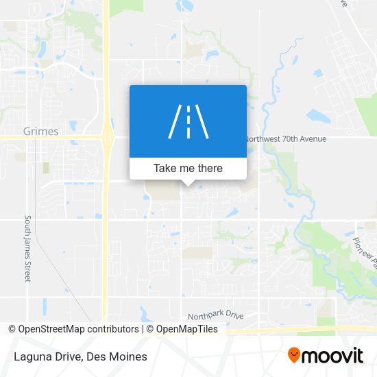 Mapa de Laguna Drive