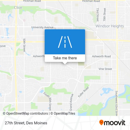 Mapa de 27th Street
