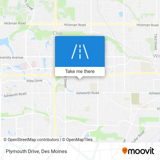 Mapa de Plymouth Drive