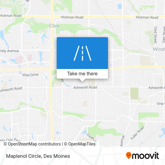 Maplenol Circle map