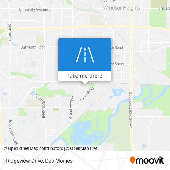 Ridgeview Drive map