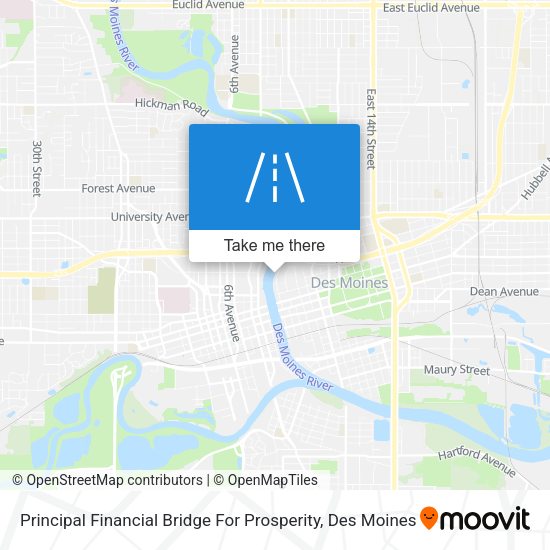 Principal Financial Bridge For Prosperity map