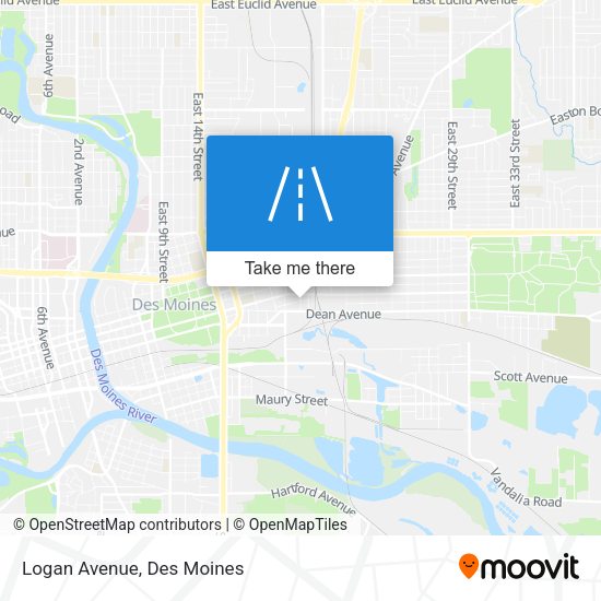 Mapa de Logan Avenue