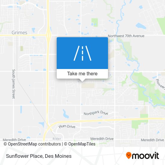 Sunflower Place map