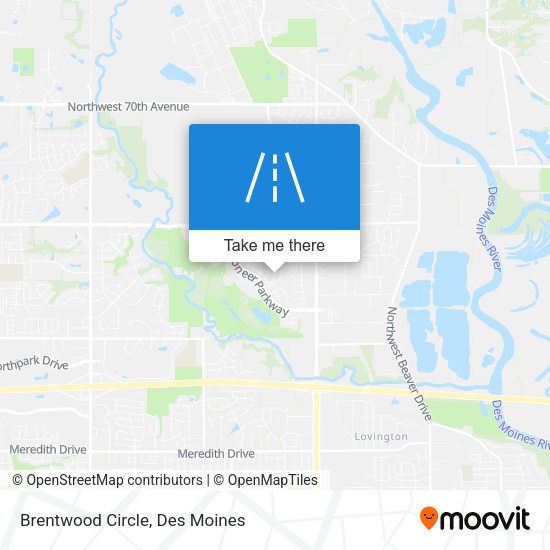 Mapa de Brentwood Circle