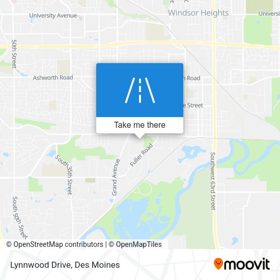 Lynnwood Drive map