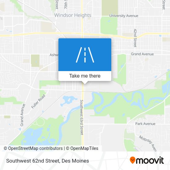 Mapa de Southwest 62nd Street